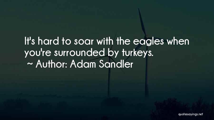 Eagles Soar Quotes By Adam Sandler