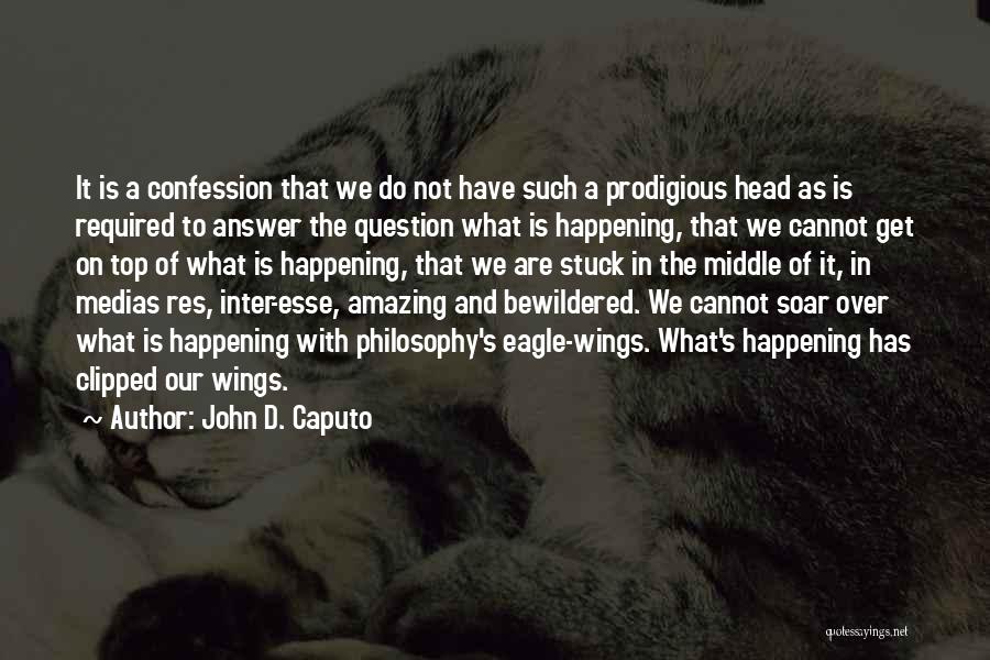 Eagles Wings Quotes By John D. Caputo