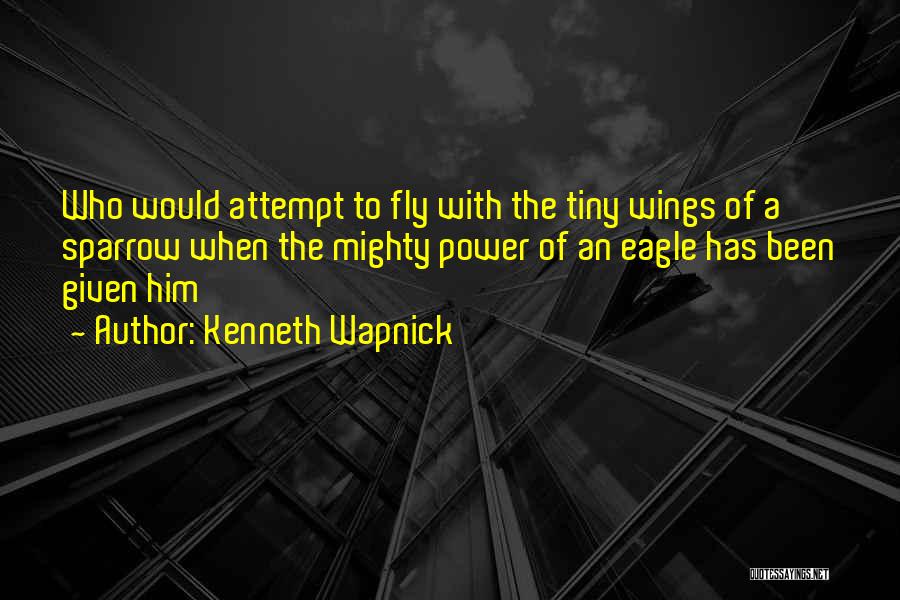Eagles Wings Quotes By Kenneth Wapnick