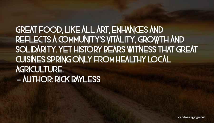 Eagleson Vet Quotes By Rick Bayless