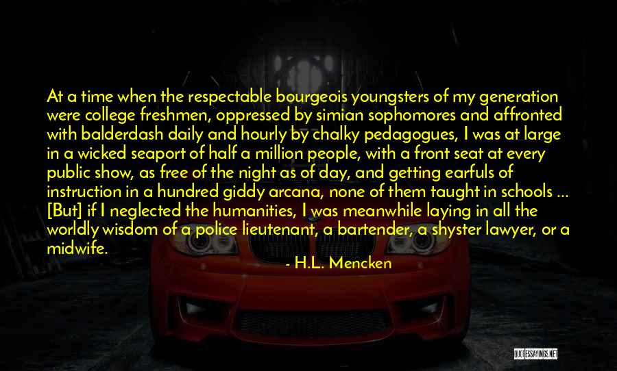 Earfuls Quotes By H.L. Mencken Earfuls Quotes By H.L. Mencken