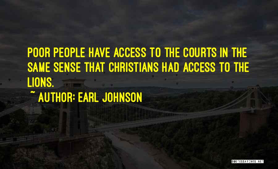 Earl Johnson Quotes 1200705