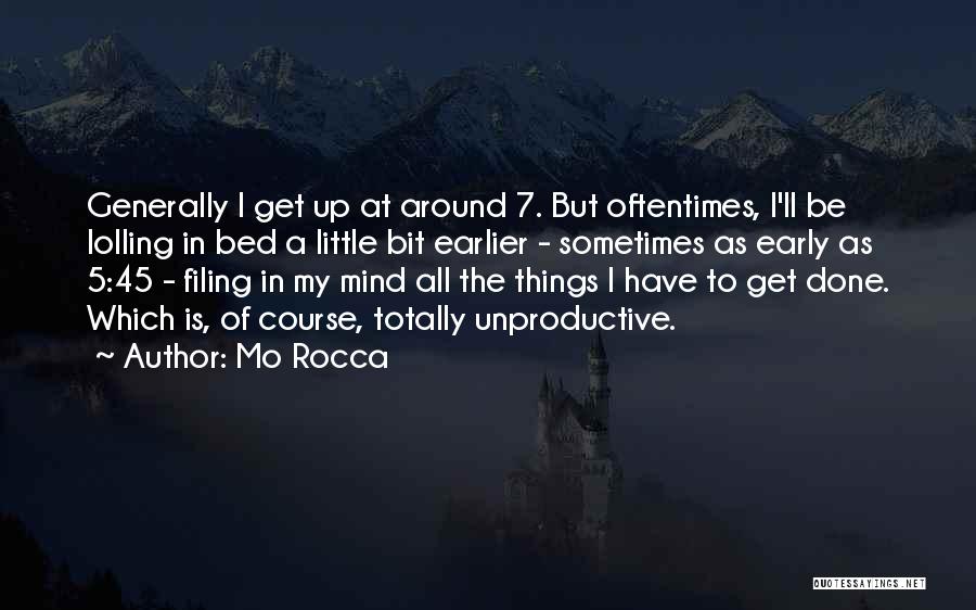 Earlier Quotes By Mo Rocca