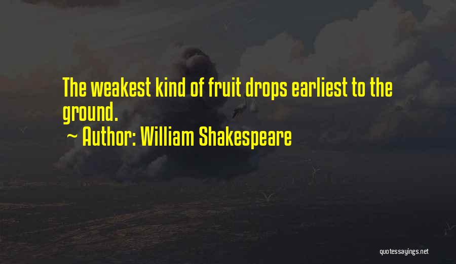 Earliest Quotes By William Shakespeare