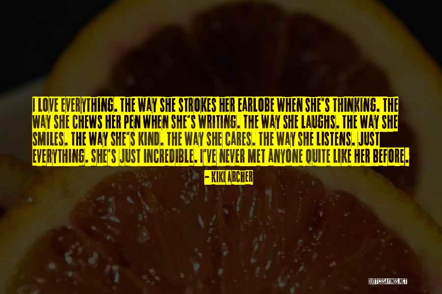 Earlobe Quotes By Kiki Archer Earlobe Quotes By Kiki Archer