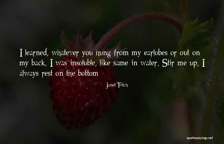 Earlobes Quotes By Janet Fitch Earlobes Quotes By Janet Fitch