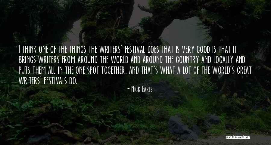 Earls Quotes By Nick Earls Earls Quotes By Nick Earls