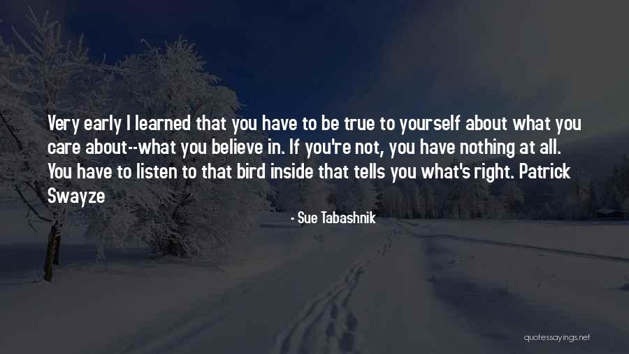 Early Bird Quotes By Sue Tabashnik