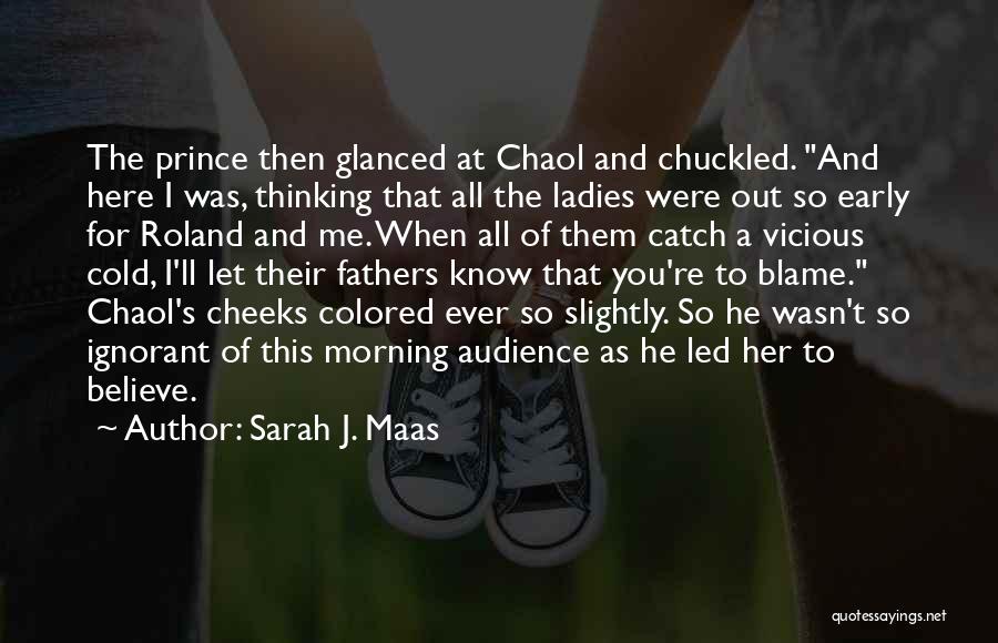 Early Cold Morning Quotes By Sarah J. Maas