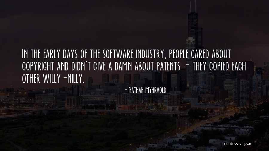 Early Days Quotes By Nathan Myhrvold Early Days Quotes By Nathan Myhrvold