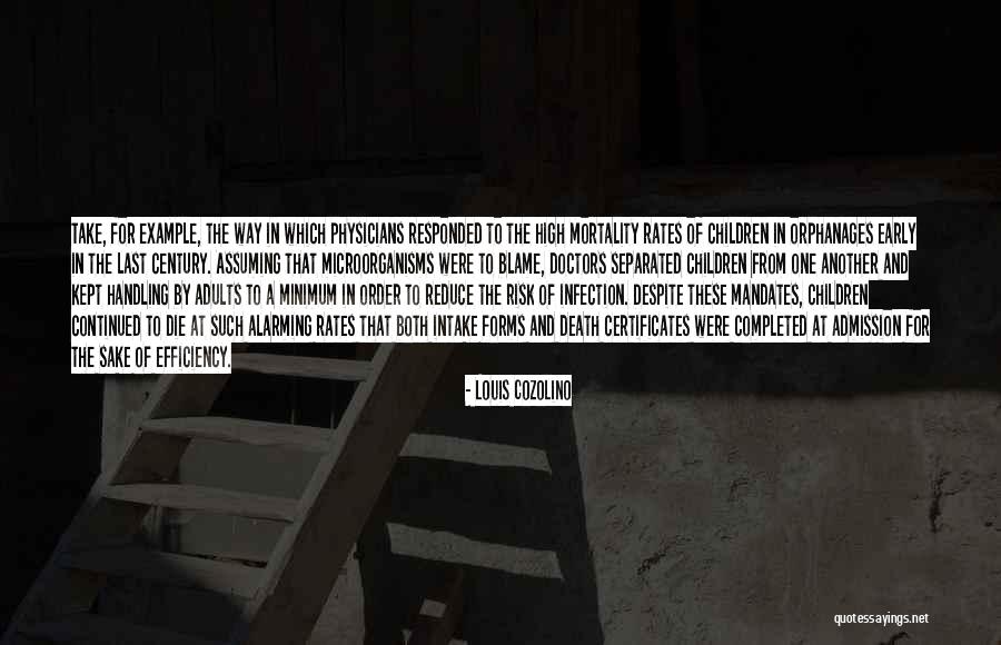 Early Death Quotes By Louis Cozolino