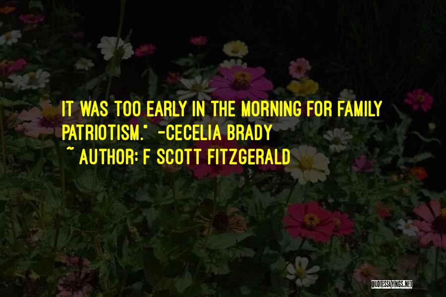 Early In The Morning Quotes By F Scott Fitzgerald