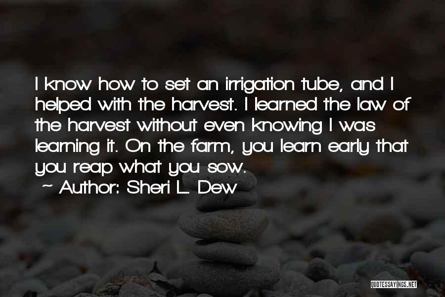 Early Learning Quotes By Sheri L. Dew