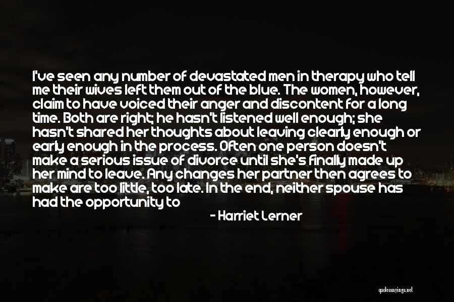 Early Marriage Quotes By Harriet Lerner Early Marriage Quotes By Harriet Lerner