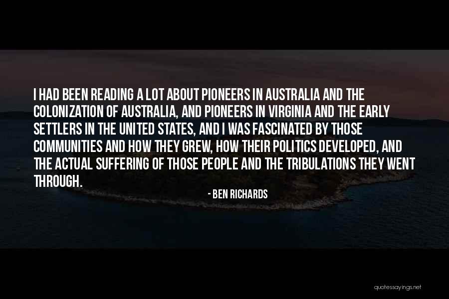 Early Reading Quotes By Ben Richards Early Reading Quotes By Ben Richards