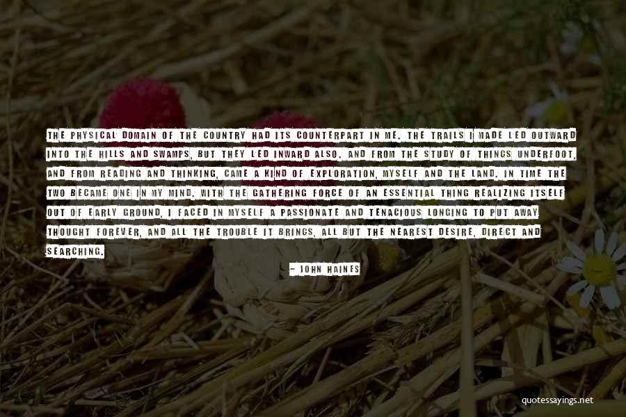 Early Reading Quotes By John Haines Early Reading Quotes By John Haines