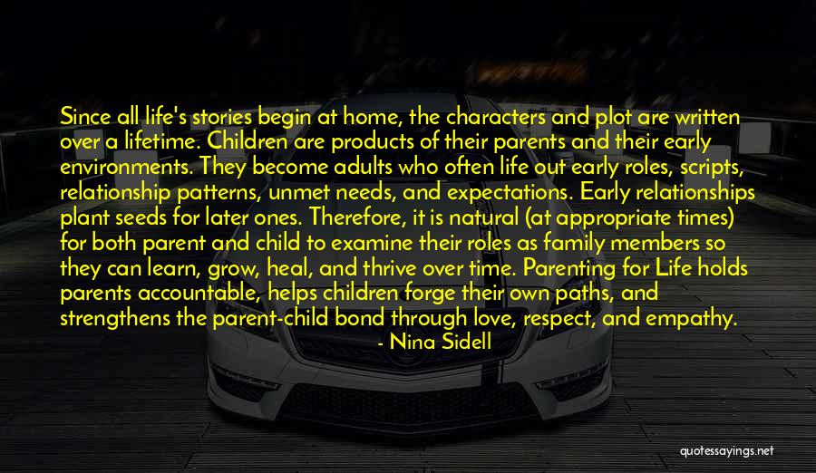 Early Relationships Quotes By Nina Sidell Early Relationships Quotes By Nina Sidell