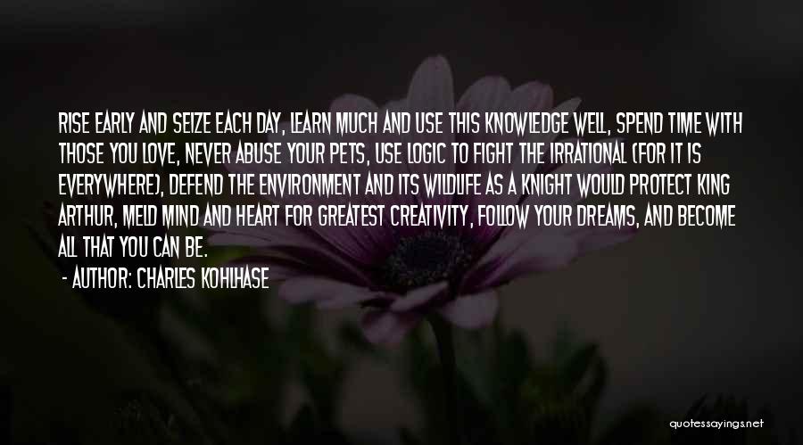 Early Rise Quotes By Charles Kohlhase