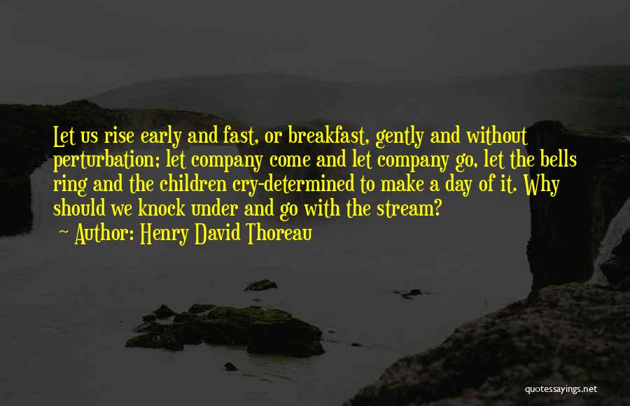 Early Rise Quotes By Henry David Thoreau