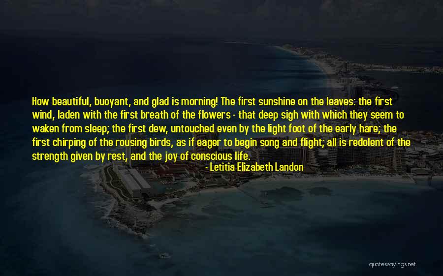 Early Sleep Quotes By Letitia Elizabeth Landon Early Sleep Quotes By Letitia Elizabeth Landon