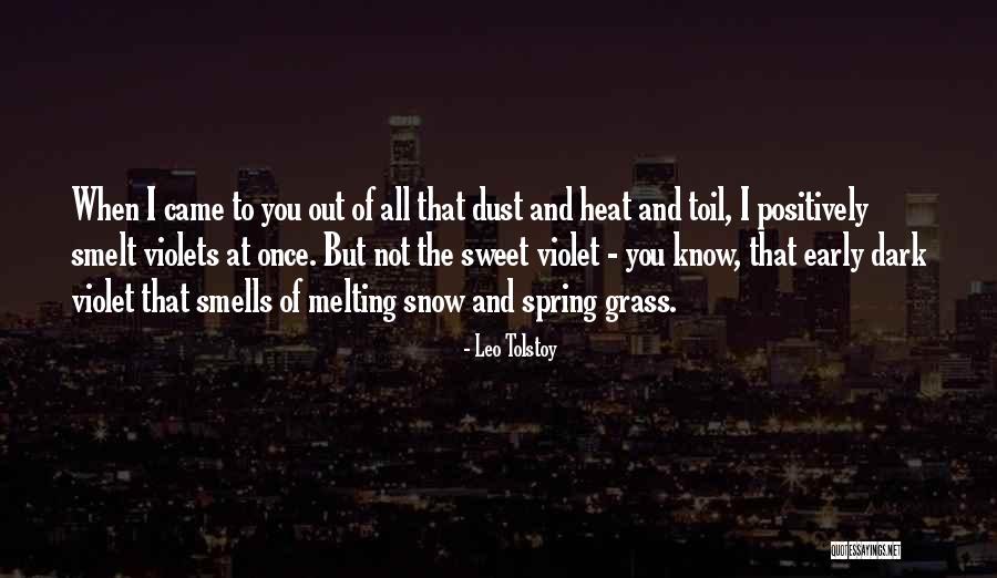 Early Snow Quotes By Leo Tolstoy Early Snow Quotes By Leo Tolstoy