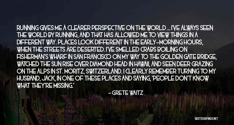 Early To Rise Quotes By Grete Waitz