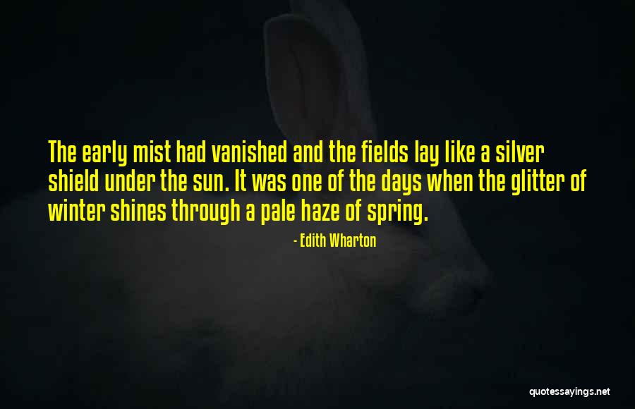 Early Winter Quotes By Edith Wharton