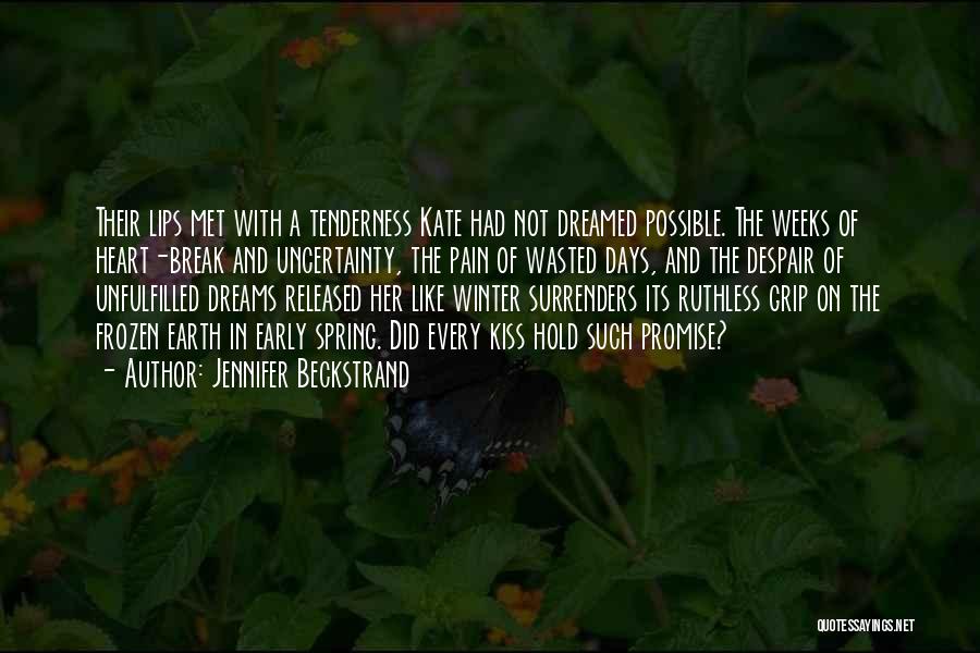 Early Winter Quotes By Jennifer Beckstrand