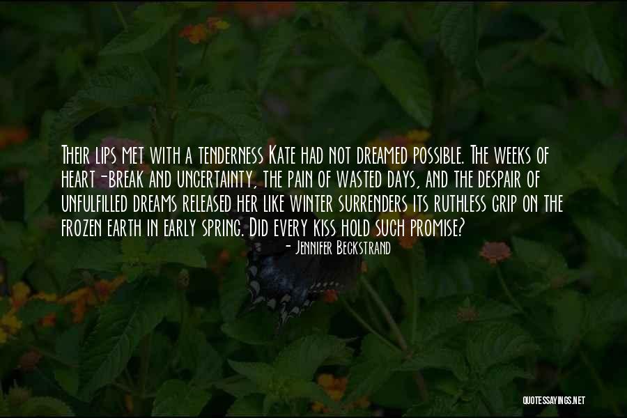 Early Winter Quotes By Jennifer Beckstrand