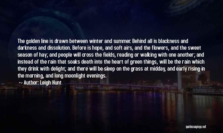 Early Winter Quotes By Leigh Hunt Early Winter Quotes By Leigh Hunt