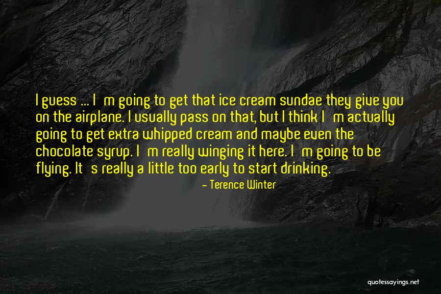 Early Winter Quotes By Terence Winter