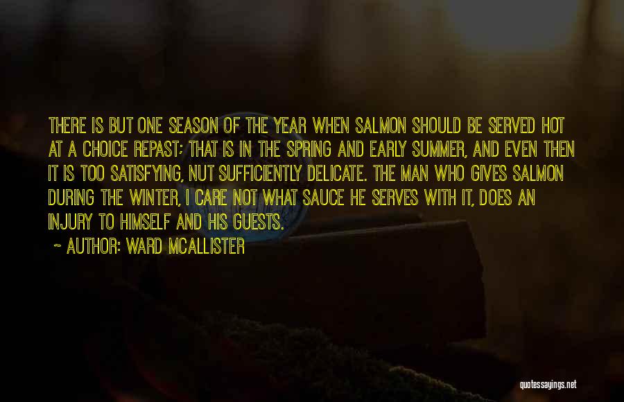 Early Winter Quotes By Ward McAllister