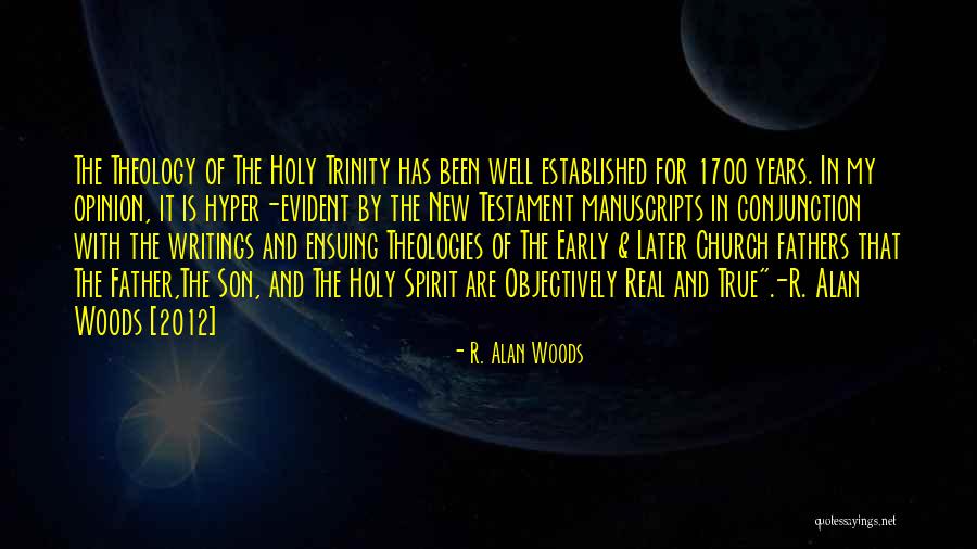 Early Years Quotes By R. Alan Woods