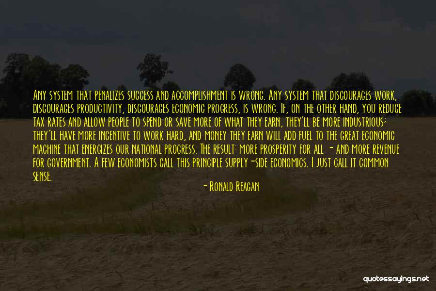 Earn Success Quotes By Ronald Reagan Earn Success Quotes By Ronald Reagan