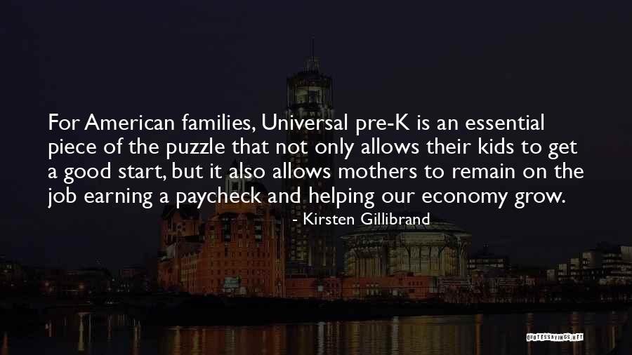 Earning A Paycheck Quotes By Kirsten Gillibrand Earning A Paycheck Quotes By Kirsten Gillibrand