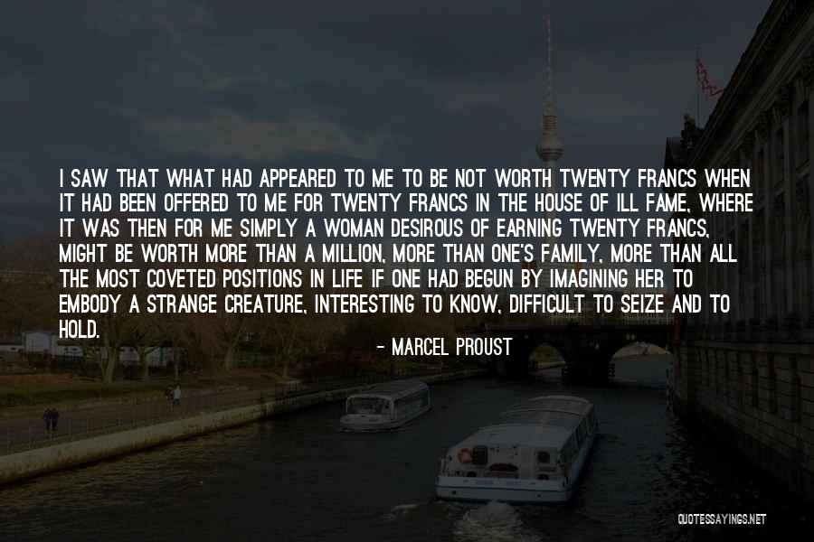 Earning Love Quotes By Marcel Proust