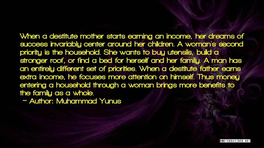 Earning Money Quotes By Muhammad Yunus