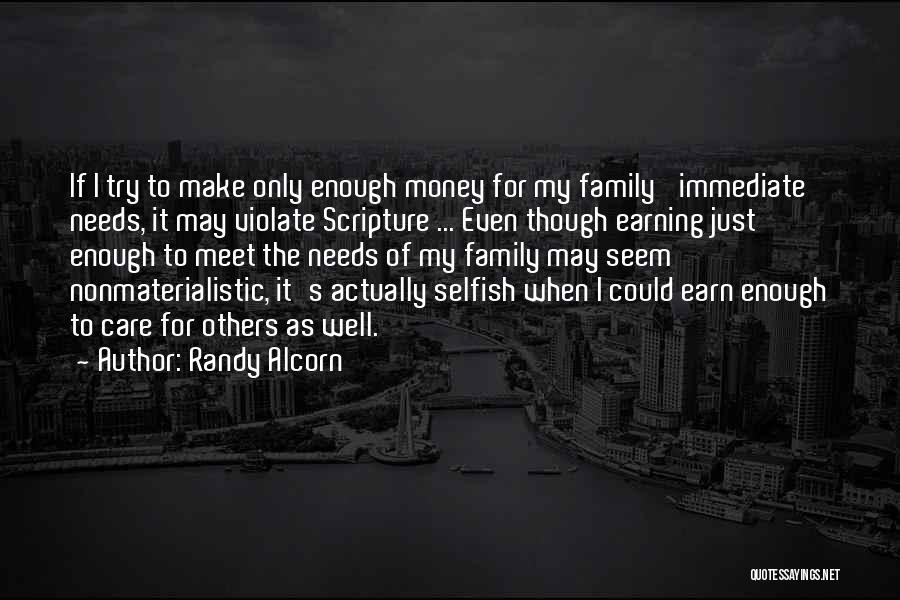 Earning Money Quotes By Randy Alcorn