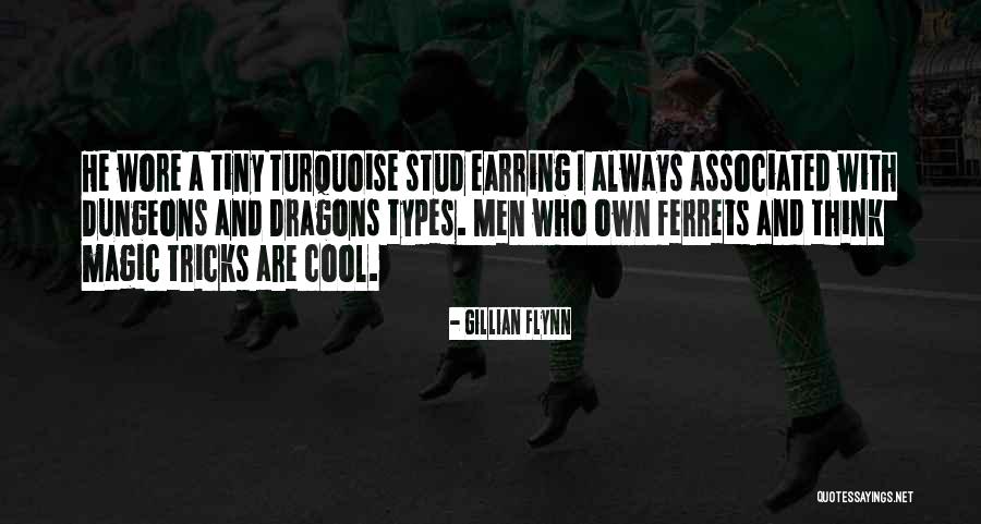 Earring With Quotes By Gillian Flynn Earring With Quotes By Gillian Flynn