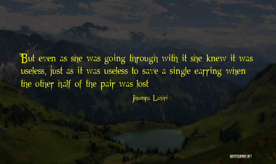 Earring With Quotes By Jhumpa Lahiri Earring With Quotes By Jhumpa Lahiri