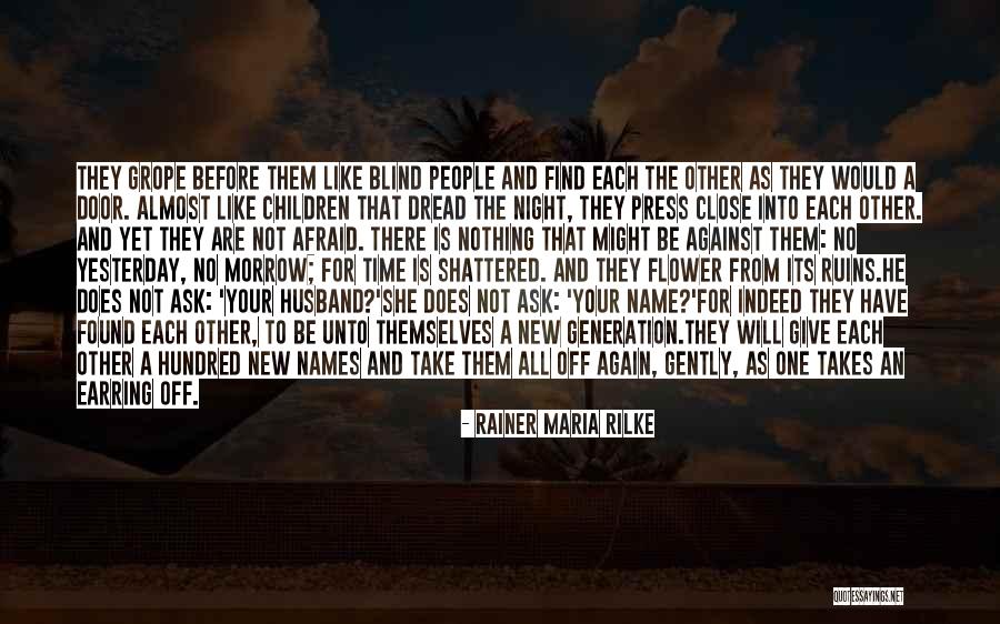 Earring With Quotes By Rainer Maria Rilke Earring With Quotes By Rainer Maria Rilke