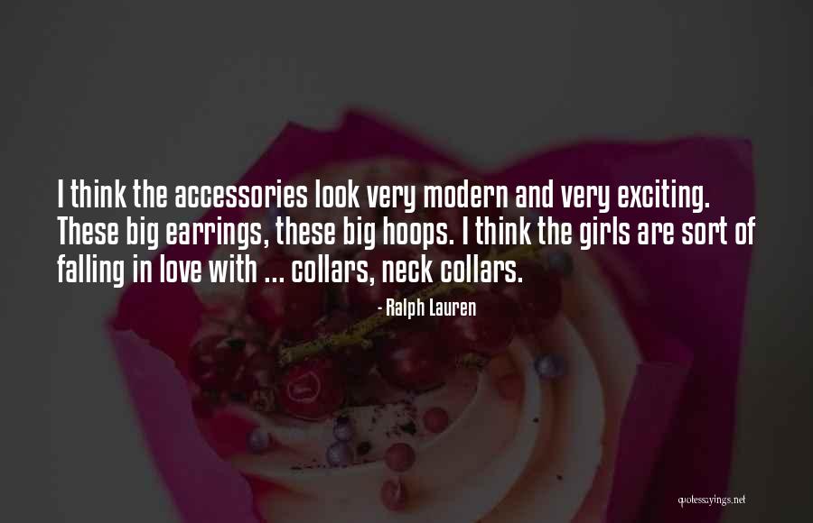 Earrings Quotes By Ralph Lauren