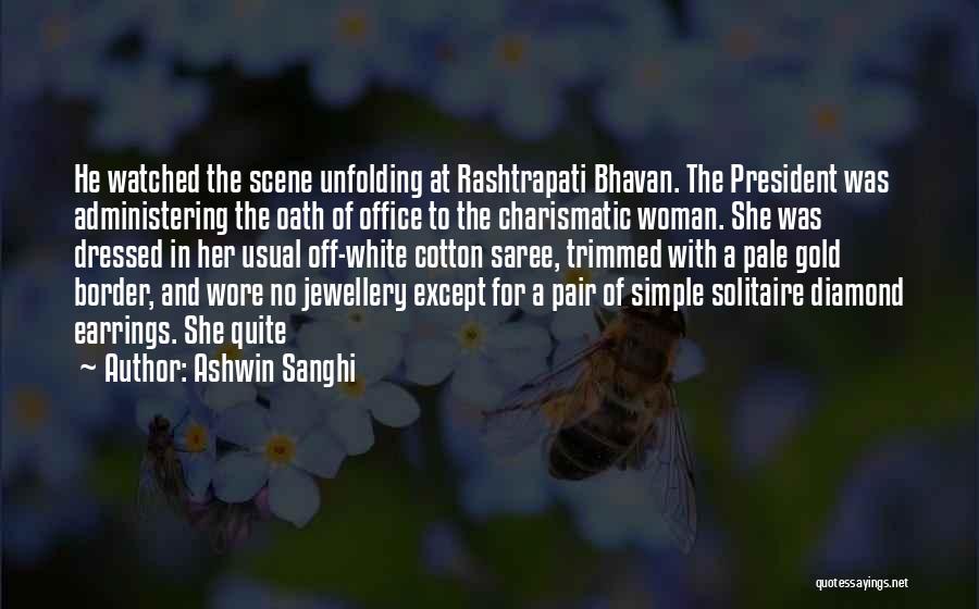 Earrings With Quotes By Ashwin Sanghi