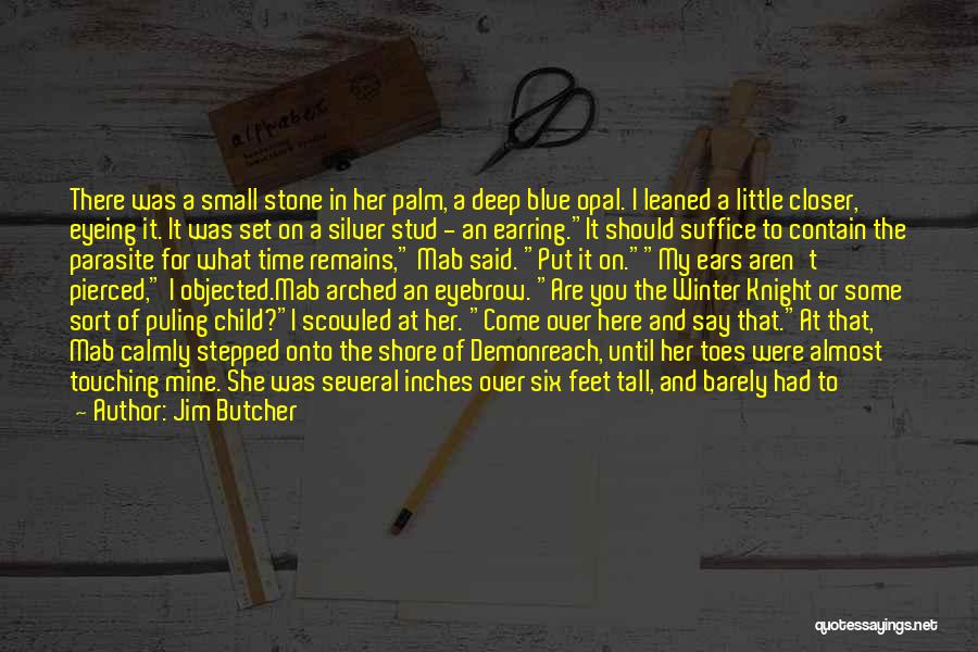 Ears Pierced Quotes By Jim Butcher