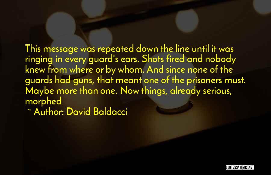 Ears Ringing Quotes By David Baldacci