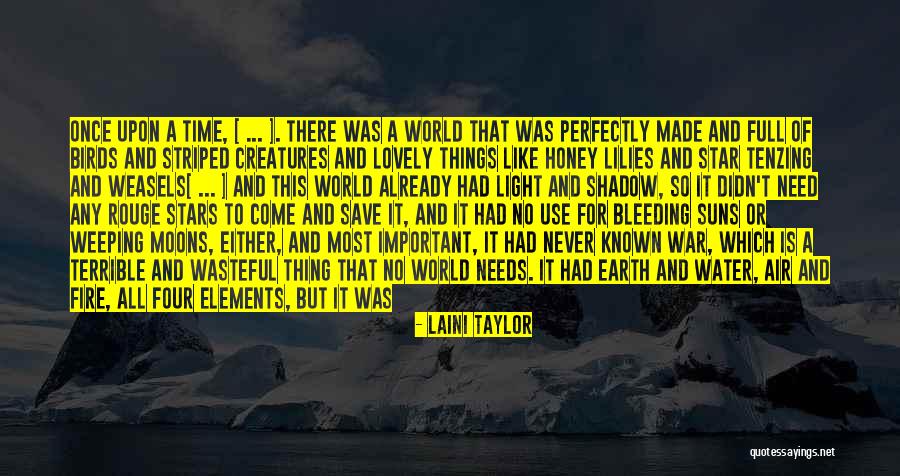 Earth Air Fire And Water Quotes By Laini Taylor Earth Air Fire And Water Quotes By Laini Taylor