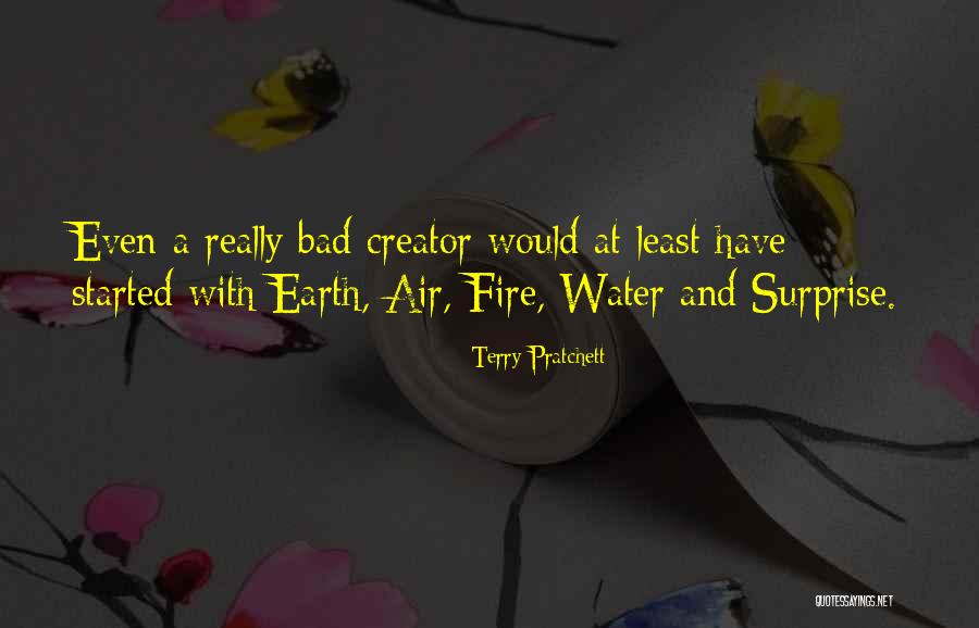 Earth Air Fire And Water Quotes By Terry Pratchett Earth Air Fire And Water Quotes By Terry Pratchett