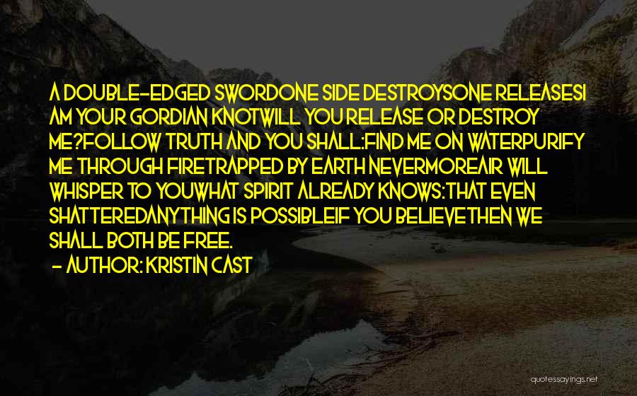 Earth Air Fire Water Spirit Quotes By Kristin Cast