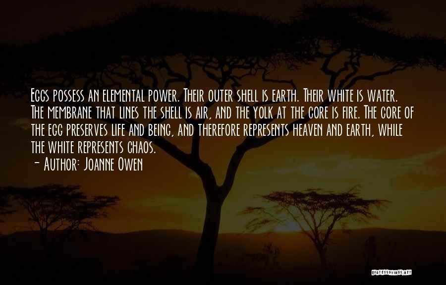 Earth Air Water Fire Quotes By Joanne Owen