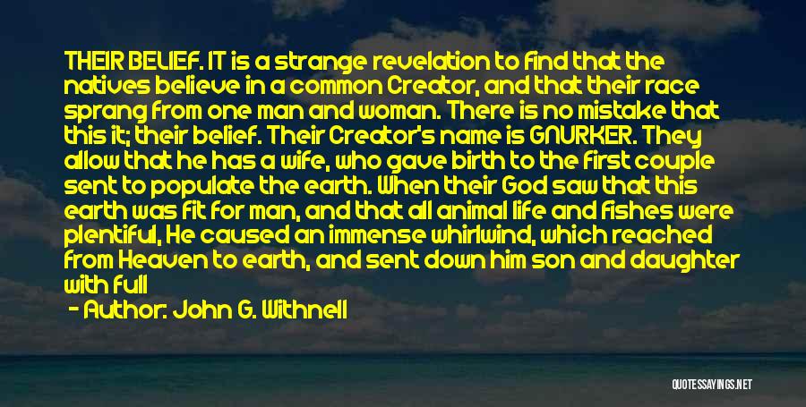 Earth And Air Quotes By John G. Withnell
